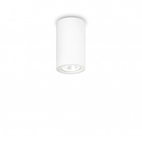Plafonnier LED LOOK Round - Ø 7cm - Blanc - IDEAL LUX