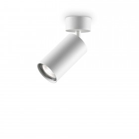 Plafonnier LED DYNAMITE Round - Ø 5,5cm - Blanc - IDEAL LUX