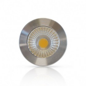 AMPOULE LED GU10 SPOT 6W 3000K 80° ALUMINIUM BOITE - VISION-EL