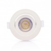 Spot LED encastrable 7W - 4000K - orientable - blanc - Vision-el