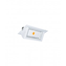 Spot LED encastrable 40W - 4000K - 4600Lm - orientable - blanc - Vision-el