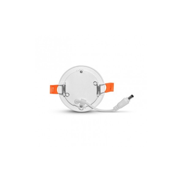 Plafonnier LED Blanc Ø120 6W 4000K - Vision-el