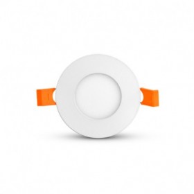 Plafonnier LED Blanc Ø120 6W 3000K GARANTIE 5 ANS - Vision-el
