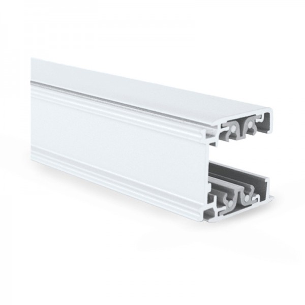 Rail Triphase pour Spots LED Blanc 1 m - Vision EL