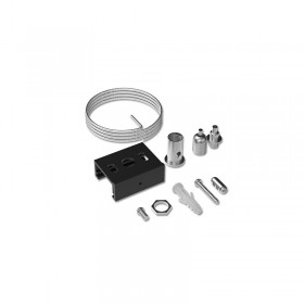 Kit de Suspension pour Rail Noir 2 m - Vision EL