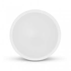 Plafonnier LED Blanc Ø330 24W 4000K + détecteur - Vision EL