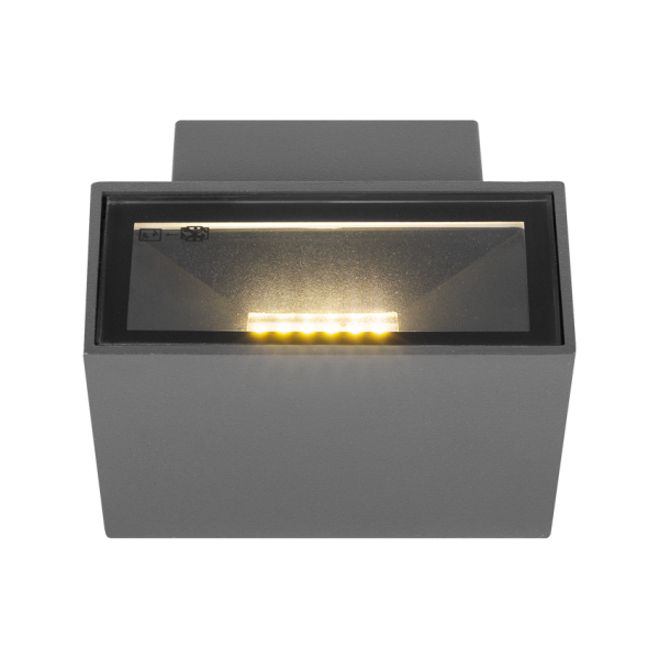 Applique extérieur CHILE 6 UP/DOWN - Anthracite - HOFFLIGHTS