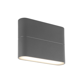 Applique extérieur PANAMA - 2x4W - Anthracite - HOFFLIGHTS