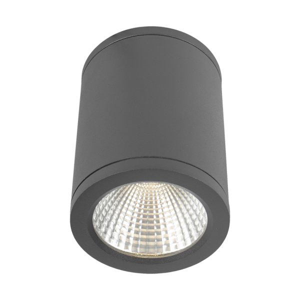 Plafonnier extérieur DENMARK 6 Round - Anthracite - HOFFLIGHTS