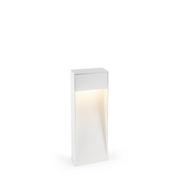 Borne LED STOCKHOLM - Hauteur 35cm - Blanc - HOFFLIGHTS