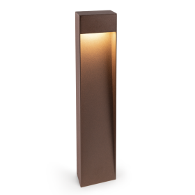 Borne LED STOCKHOLM - hauteur 60 cm - corten - HOFFLIGHTS