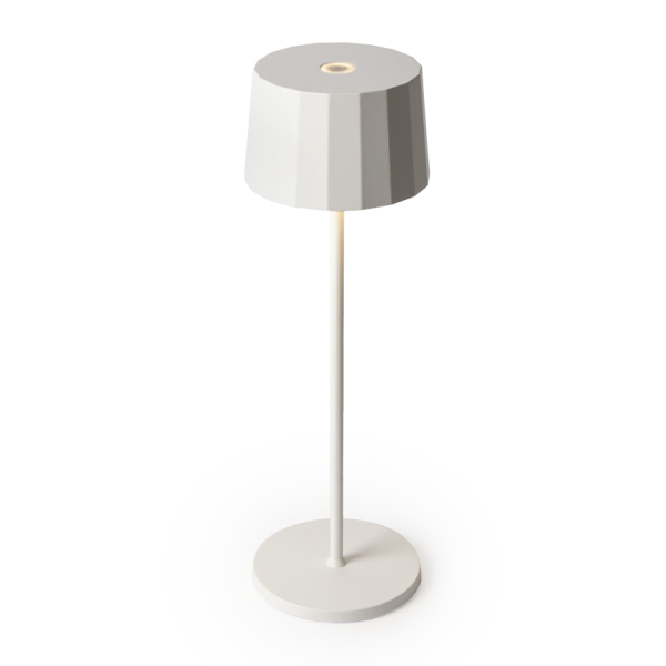 Lampe de table extérieur sans fil SWEDEN - Blanc - HOFFLIGHTS