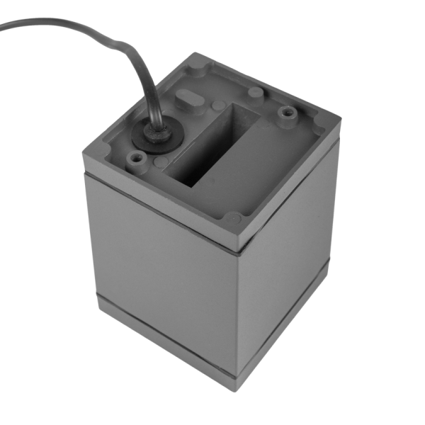 Plafonnier extérieur DENMARK - carre - Anthracite - HOFFLIGHTS