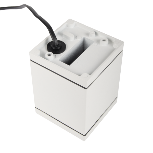 Plafonnier extérieur DENMARK - carre - Blanc - HOFFLIGHTS