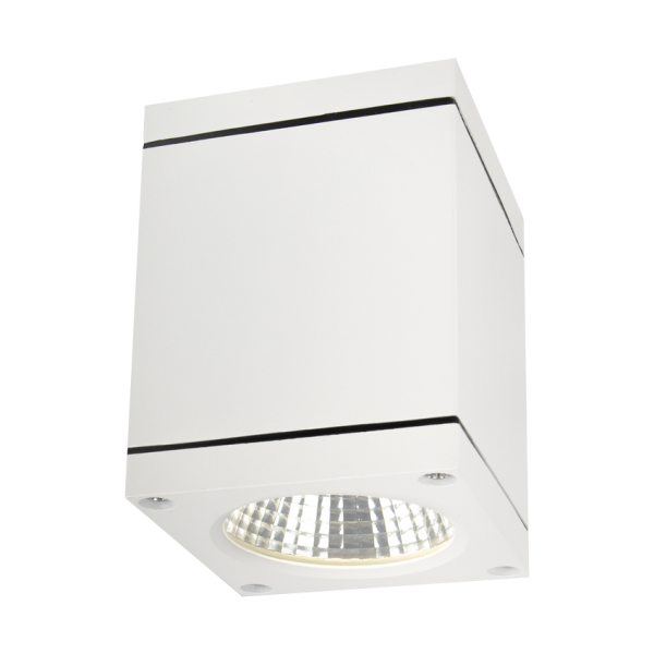 Plafonnier extérieur DENMARK - carre - Blanc - HOFFLIGHTS