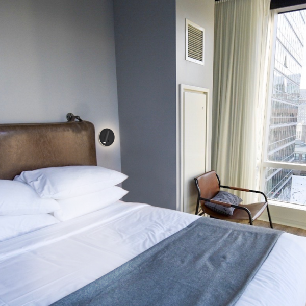 Applique LED ENGLAND - 9W - Noir - HOFFLIGHTS