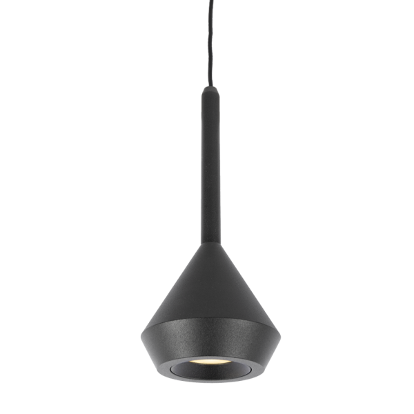 Suspension BOLOGNA - 7,5W - 3000K - Noir - HOFFLIGHTS