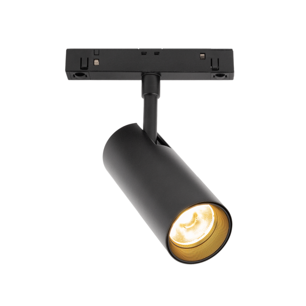 Projecteur sur rail 48V ASSEN - Noir - 15W - 2700K - HOFFLIGHTS