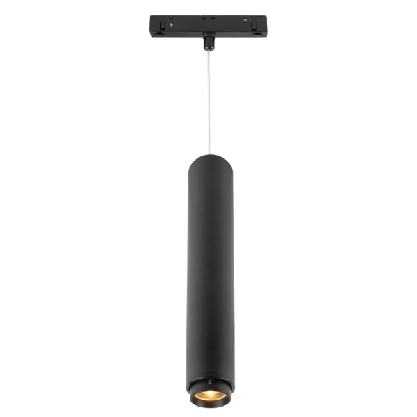 Suspension sur rail 48V ASSEN - Noir - 10W - 3000K - HOFFLIGHTS