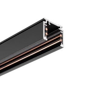 Rail magnétique 48V - 1 m - Noir - montage saillie - HOFFLIGHTS