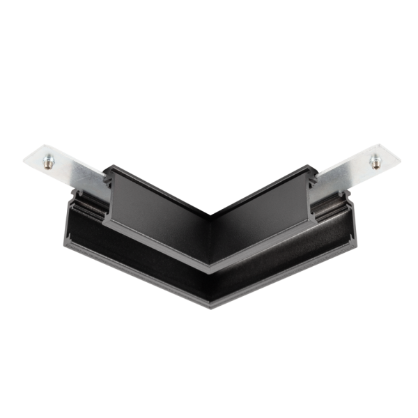 Connecteur L Gauche pour rail 48V SURFACE - Noir - HOFFLIGHTS