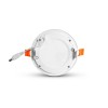 Plafonnier LED Blanc Ø120 6W 4000K - Vision-el