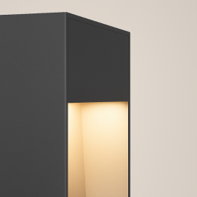 Borne LED STOCKHOLM - hauteur 60 cm - Anthracite - HOFFLIGHTS