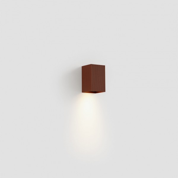 Applique LED LUNE 10cm GU10 8W - Terracotta - FARO