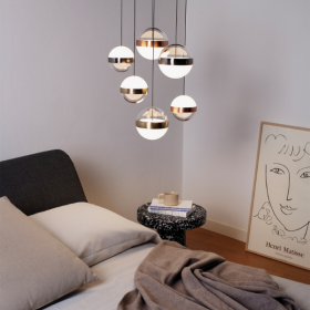 Suspension LED GALAXY - Ø 25cm - IDEAL LUX