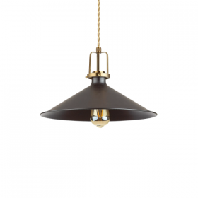 Suspension LED ERIS - Ø 36cm E27 - Noir - IDEAL LUX