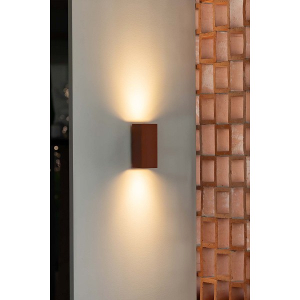 Applique LED LUNE - 15cm GU10 - Terracotta - FARO