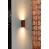 Applique LED LUNE - 15cm GU10 - Terracotta - FARO