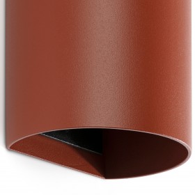 Applique LED SOLE - 15cm GU10 - Terracotta - FARO