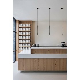 Suspension LED DIANA - 40cm - Noir - FARO