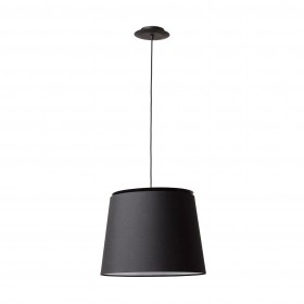 Suspension LED SAVOY - Ø 42cm E27 - Noir - FARO