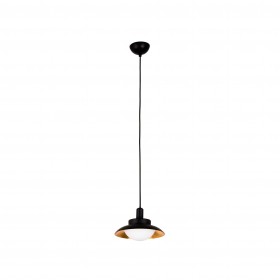 Suspension LED SIDE - Ø 20cm G9 - Noir/Cuivre - FARO