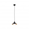 Suspension LED SIDE - Ø 20cm G9 - Noir/Cuivre - FARO