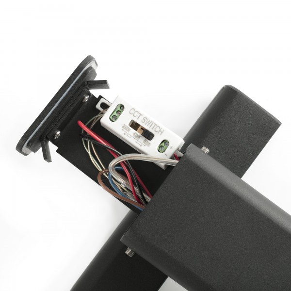 Borne LED BALIC - 58cm - CCT - Noir - FARO