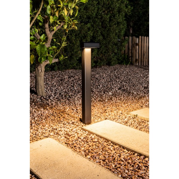Borne LED BALIC - 58cm - CCT - Noir - FARO