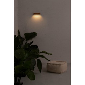 Applique LED LAKO - 22cm - Bois - FARO