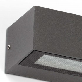 Applique LED LAKO - 22cm - Gris foncé - FARO