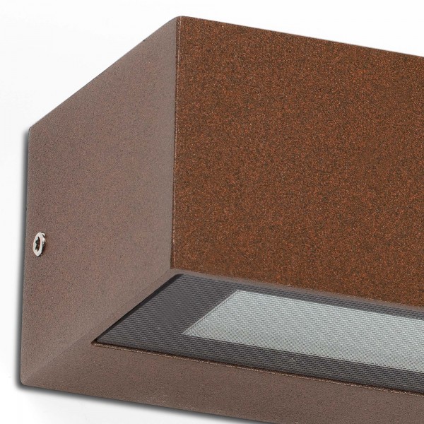 Applique LED LAKO - 22cm - Rouille - FARO