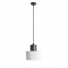 Suspension LED MUFFIN - Ø 22cm E27 T45 - Gris foncé - FARO
