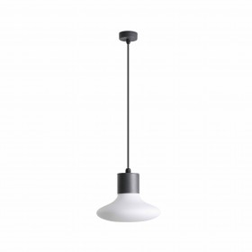 Suspension LED BLUB'S - Ø 26cm E27 T45 - Gris foncé - FARO