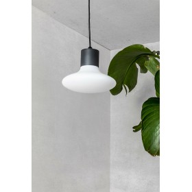 Suspension LED BLUB'S - Ø 26cm E27 T45 - Gris foncé - FARO