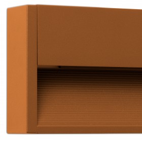 Applique LED GRADA - 25cm - Rouille - FARO