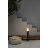 Borne LED LOGAR - 65cm - Gris foncé - FARO