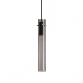 Suspension LED FLAM - Ø 6cm - Fumé - IDEAL LUX