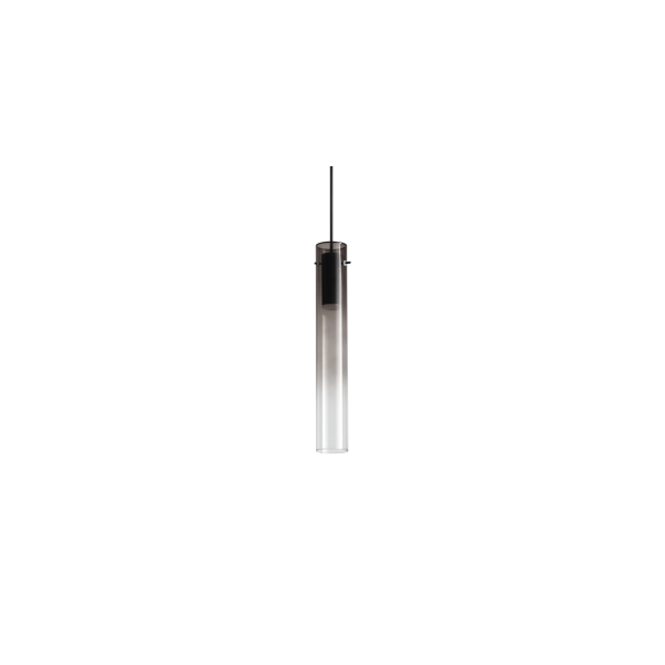 Suspension LED FLAM - Ø 6cm - Fumé transparent ombré - IDEAL LUX