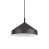 Suspension LED YURTA - Ø 30 cm - Noir - IDEAL LUX